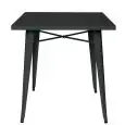 Mesa - color Negro - Estructura en metal pintado - Modelo 1266-Black