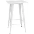 Mesa - color blanca - Estructura en metal pintado - Modelo 1266-CT60-W