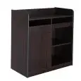MUEBLE DE SERVICIO DE SALA BAJO - MOD. 1627F/W - ESTRUCTURA DE AGLOMERADO LAMINADO - N. 1 PUERTA - N. 1 COMPARTIMIENTO ABIERTO - COMPARTIMIENTO PORTACUBIERTOS - Medidas cm A 94 x F 48 x 98 H