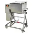 MEZCLADOR DE CARNE MONOPALA con CARRO - MOD. F50/1P - Capacidad: 50 Kg - Potencia 1.5 kW - Peso Kg 80 - Medidas cm. L 80 X P 46 X h 102 - Norma CE