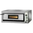 HORNO ELÉCTRICO PARA PIZZA - Mod. FML 6 - Panel de Control Manual - MONOFÁSICO/TRIFÁSICO - De 1 Planta - Medidas CÁMARA DE COCCIÓN cm. L 72 x P 108 x h 14 - Potencia 9 kW - Homologación CE