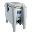 CONTENEDOR ISOTÉRMICO - MOD. Q-XTRA - Para el transporte de bebidas y alimentos líquidos - Calientes o fríos - Capacidad Lt. 10 - Medidas cm L 26,5 x P 45 x 45,2 H - CE