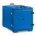 CONTENEDOR ISOTÉRMICO CON APERTURA FRONTAL - MOD. AF7 - Para el transporte de comidas multiporción - Calientes, fríos o congelados - GASTRONORM GN1/1, 1/2 y 1/3 - Capacidad Lt. 63 - Medidas cm L 44 x P 64 x 48 H - CE