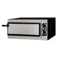 HORNO ELÉCTRICO MECÁNICO PARA PIZZA - Mod. BASIC 1/40  - N. 1 cámara - Superficie de cocción con piedras refractarias - Medidas de la cámara cm  A 41 x F 36 x 9 h - N. Pizza 1 (Ø cm 32) - Potencia 1,6 Kw - CE