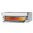 HORNO ELÉCTRICO PARA PIZZAS - Mod. EC12/I - Cámara de cocción totalmente refractaria - Medidas interiores cámara cm A 123 x F 93 x h 17 - N. Pizzas 12 (Ø cm 30) - Capacidad: N. 4 Bandejas (cm 60x40) - Potencia máxima Kw 12,5 - Norma CE