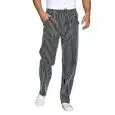PANTALÓN CON LAZADA LONDRA - MOD. 044610 - 65% POLIÉSTER y 35% ALGODÓN - COLOR: RAYAS BLANCAS Y NEGRAS