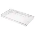 BANDEJA PERFORADA DE ACERO INOX GASTRONORM 1/1 PARA FRITURAS - Medidas mm 530x325