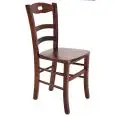 SILLA PAESANA - MOD. SD 079 SED LEGNO - Estructura en madera de Haya - Asiento de MADERA - Para INTERIORES - Medidas Cm L 42 x P 41 x H 88 - Altura del ASIENTO cm 47 - CE