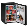 MINIBAR - Mod. F40E - DESESCARCHE AUTOMÁTICO - SISTEMA de ENFRIAMIENTO POR ABSORCIÓN - TEMPERATURA °C 6/7 - Alimentación monofásica 110-230V/50-60Hz - Capacidad Lt. 40 - Potencia W 60 - Medidas cm L 44,1 x P 45,7 x 56,6 H - Norma CE