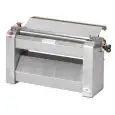 LAMINADORA / EXTENDEDORA - PARA PASTA FRESCA Y PIZZA - MOD. SF500X - 1 PAR DE RODILLOS - Medidas de los rodillos cm 50 x Ø 5,5 - Botones de 24 voltios - POTENCIA W 600  - ALIMENTACIÓN TRIFÁSICA 400V/3/50HZ - Medidas cm L 75 x P 45 x 45 H - PESO Kg 44