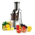EXTRACTOR PARA FRUTA Y VERDURA - MOD. ET2102 - Extracción en frío de zummos de fruta y verdura para mantener las vitaminas y propiedades nutritivas - EXTRACTOR de baja velocidad - N. 60 revoluciones por minuto - Potencia W 240 - Medidas Cm L 21 x P 25 x 4