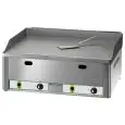 PLANCHA FRY TOP DE GAS DE SOBREMESA - Mod. FRY2/LMC - SUPERFICIE Lisa cromada - Potencia 8 kW - Superficie de cocción cm L 65 x P 48 - Alimentación METANO/GPL - Homologación CE