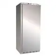 ARMARIO FRIGORÍFICO DE ACERO INOX AISI 430 Y ABS - ESTÁTICO - ECO - Mod. G-ER600SS - N. 1 PUERTA - CAPACIDAD BRUTA LT 555 - TEMPERATURA +2º/+8ºC - Medidas cm A 77,7 x F 69,5 x h 189,5 - CE