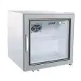 ARMARIO DE REFRIGERACIÓN SNACK DE CHAPA BARNIZADA - ESTÁTICO - Mod. G-SC50G - CAPACIDAD Lt 68 - N. 1 PUERTA DE CRISTAL - TEMPERATURA +2°/+8°C - Medidas cm A 57 x F 53,3 x h 53 - CE