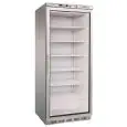 ARMARIO DE REFRIGERACIÓN DE ACERO INOX - ESTÁTICO - ECO - Mod. G-EF600GSS - N. 1 PUERTA DE CRISTAL - CAPACIDAD Lt 570 -TEMPERATURA -18º/-22ºC - Medidas cm A 77,7 x F 69,5 x h 189,5 - CE