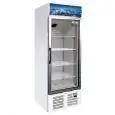 ARMARIO DE REFRIGERACIÓN DE CHAPA BARNIZADA - PARA SNACK - ESTÁTICO - ECO - Mod. G-SNACK340TNG - CAPACIDAD Lt 331 - N. 1 PUERTA DE CRISTAL - TEMPERATURA +2°/+8°C - Medidas cm A 66 x F 65 x h 191 - CE