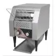 TOSTADORA DE CINTA - Mod. CV 1 - Producción horaria: n. tostadas 150 ÷ 180 - Velocidad regulable - Potencia kW 1,3 - Alimentación monofásica - Medidas cm A 29 x F 43 x 43h - Homologación CE