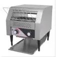 TOSTADORA DE CINTA - Mod. CV 2 - Producción horaria: n. tostadas 300 ÷ 350 - Velocidad regulable - Potencia kW 1,9 - Alimentación monofásica - Medidas cm A 36,5 x F 43 x 43h - Homologación CE