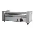 CALENTADORA DE PERRITOS CALIENTES Y SALCHICHAS - Mod. R 5 - 5 rodillos de acero inox - Temperatura +50/+250 °C - Potencia W 430 - Alimentación monofásica - Medidas cm A 58 x F 22,5 x 23h - Homologación CE