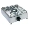 HORNILLO 1 FUEGO A GAS - MOD. BIG5001L - 1 quemador A GAS (se pueden hacer diferentes combinaciones) - Potencia kW 3,5 o 2,5 en base a la composición - Medidas cm L 31,5 x P 33 x 15 h