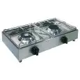 HORNILLO 2 FUEGOS A GAS - MOD. BIG5002L - 2 quemadores A GAS (se pueden hacer diferentes combinaciones) - Potencia kW 3,5 o 2,5 en base a la composición - Medidas cm L 62 x P 33 x 15 h