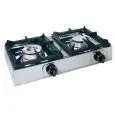 HORNILLO 2 FUEGOS A GAS - MOD. BIG7002L - LLAMA PILOTO - 2 quemadores A GAS (se pueden hacer diferentes combinaciones) - Potencia kW 3, 4,5 o 6,5 en base a la composición - Medidas cm L 66 x P 35 x 17 h