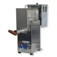 MÁQUINA PARA LA COCCIÓN AUTOMÁTICA DE POLENTA Y SALSAS - MOD. POL15 - ESTRUCTURA TOTALMENTE DE ACERO INOX - MOTOR PROFESIONAL - ALIMENTACIÓN MONOFÁSICA 220V/50 Hz - CONSUMO: W 1800 - PRODUCTIVIDAD: Kg 15 - MEDIDAS: Cm A 25 X F 75 X h 66 - Pesaro: Kg 29