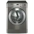 SECADORA LG - MOD. GIANT C - Estructura de Color PLATINO - TAMBOR de acero inox - CALENTAMIENTO ELÉCTRICO o A GAS - 4 programas de secado - Capacidad Kg 10 - Programación electrónica - Medidas cm L 68,6 x P 76,4 x 98,3 H