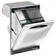 TOLVA PARA RESIDUOS INOX - Línea ICE - Mod. IC TRR 50/60 BF - Contenedor interior extraíble - Agujero de instalación cm L 44 x 50/60 H (según el modelo)