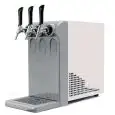 ENFRIADOR SOBRE BARRA PRE-MIX - MOD. TOP 25 - PARA CERVEZA, VINO, COCA COLA, BEBIDAS Y REFRESCOS (PRODUCTO FINAL) - DE 3 VÍAS - SISTEMA DE ENFRIAMIENTO CON ACUMULACIÓN DE HIELO- CAPACIDAD DE ENFRIAMIENTO 25 lt/h - MEDIDAS cm L 28 x P 61 x 50 H - CE