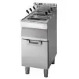 CUECEPASTAS A GAS DE SOBREMESA - MOD. 70/40 CPG - Vano neutro con puerta - N. 1 Cuba Lt. 40 - Potencia kW 11,8 - Medidas: cm L 40 x P 70 x H 85 - Homologación CE