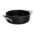 CACEROLA BAJA DE ALUMINIO ANTIADHERENTE CON 2 MANGOS - PARA COCINAS DE INDUCCIÓN - ESPESOR 5 mm