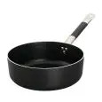 CACEROLA BAJA DE ALUMINIO ANTIADHERENTE CON 1 MANGO - PARA COCINAS DE INDUCCIÓN - ESPESOR 5 mm