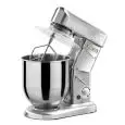 BATIDORA PLANETARIA con cabezal abatible - Mod. SL/B5 - Regulador de velocidad - Estructura de acero inoxidable satinado - Alimentación monofásica 220-240V/1/50-60Hz - Capacidad de la cuba lt. 5 - Potencia W 500 - CE