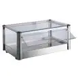 VITRINA EXPOSITORA NEUTRA - MOD. LC62O - N. 1 estante de exposición - Flancos y frente de vidrio templado - Puertas de policarbonato - Medidas Cm L 57 x P 37 x h 24 - Homologación CE