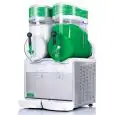 GRANIZADORA - MOD. ATLAS 2 L - N. 2 Depósitos - N. 1 Compresor - TERMOSTATO para la FUNCIÓN DE BEBIDA FRÍA - Capacidad del contenedor LT 15 + 15 - Medidas cm. L 46 x P 53 x h 90 - CE