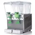 DISPENSADOR DE BEBIDAS FRÍAS - MOD. EXTRA 12/2 INOX - PARA BEBIDAS SIN GAS - N. 2 BEBIDAS - Capacidad LT 12 x 2 - Medidas cm. L 36 x P 47 x h 57 - CE
