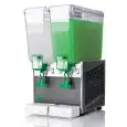 DISPENSADOR DE BEBIDAS FRÍAS - MOD. EXTRA 20/2 INOX - PARA BEBIDAS SIN GAS - N. 2 BEBIDAS - Capacidad LT 20 x 2 - Medidas cm. L 36 x P 47 x h 67 - CE
