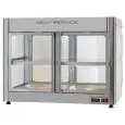 VITRINA TÉRMICA - MOD. TCR 2 - Abertura puertas por ambos lados -  Estante intermedio para exhibición de productos - Potencia 1870 W - Alimentación 230 V - Dimensiones: cm L 115,4 x F 71,3 x 88,1 h - Homologación CE