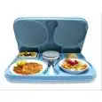 BANDEJA ISOTÉRMICA DE POLIPROPILENO - MEDIDAS cm. L 53 x P 37 x 11 h - COLOR DISPONIBLE: AZUL