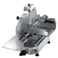 CORTADORA DE FIAMBRE VERTICAL - Mod. 37AIPVC - ADAPTA para carne - Alimentación Monofásica 230v/1/50hz - Cuchilla Ø 370 - Corte útil mm 290x275 - Afilador fijo - Homologación CE