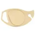 MINI BANDEJA DE CATERING - MOD. 101004 - COLECCIÓN DESIGNER - POLIPROPILENO - PACK OF 50 PCS - DIM. cm L 31 X P 17 - NORMA CE