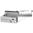 FREIDORA DE GAS PARA PASTELERÍA - LÍNEA PASTRY - MOD. MFG1800 - N. 1 CUBA LT. 18 DE ACEITE - Dimensioness Cm L 70 X P 58 X h 25 - Peso Kg 48