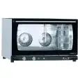 HORNO ELÉCTRICO DE CONVECCIÓN CON HUMIDIFICADOR MANUAL UNOX - Mod. XFT193 MANUAL HUMIDITY - PARA PANADERÍA Y PASTELERÍA - Capacidad n. 4 bandejas/rejillas cm 60 x 40 - Potencia Kw 6,5 - Alimentación TRIFÁSICA 400V/3/50-60Hz - Puerta abatible, de arriba ha