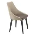BUTACA KONTEA - MOD. 590 - ESTRUCTURA DE 4 PATAS DE MADERA - ASIENTO Y RESPALDO DE TEJIDO RELLENO - ALTURA ASIENTO cm 46 - PARA INTERIORES - EMBALAJE DE N. 1 UNIDAD - DIM. Cm L 58 x P 58 x H 85 - HOMOLOGACIÓN CE - BAJO PEDIDO, SE DISPONE DE OTROS ACABADOS