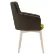 BUTACA MARKA - MOD. 570 - ESTRUCTURA DE 4 PATAS DE MADERA - ASIENTO Y RESPALDO DE TEJIDO RELLENO - ALTURA ASIENTO cm 46 - PARA INTERIORES - EMBALAJE DE N. 1 UNIDAD - DIM. Cm L 58 x P 58 x H 85 - HOMOLOGACIÓN CE - BAJO PEDIDO, SE DISPONE DE OTROS ACABADOS