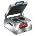 TERMOSELLADORA PARA CUBETAS DE SOBREMESA TERRA LINE - Mod SEAL400 Digit - MEDIDAS MÁX CONTENEDOR mm 265 x 325