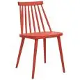 Sedia - color rosso - Estructura en polipropileno - Modelo 1480-XH3R