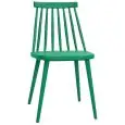 Sedia - color Verde - Estructura en polipropileno - Modelo 1480-XH3V-01