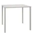 MESA - MOD. HY - ESTRUCTURA DE METAL BARNIZADO - PARA USO EXTERIOR - APILABLE - CE